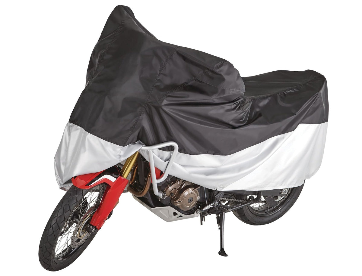 Fabric Motorcycle Cover for Water & UV Resistance, X-Large