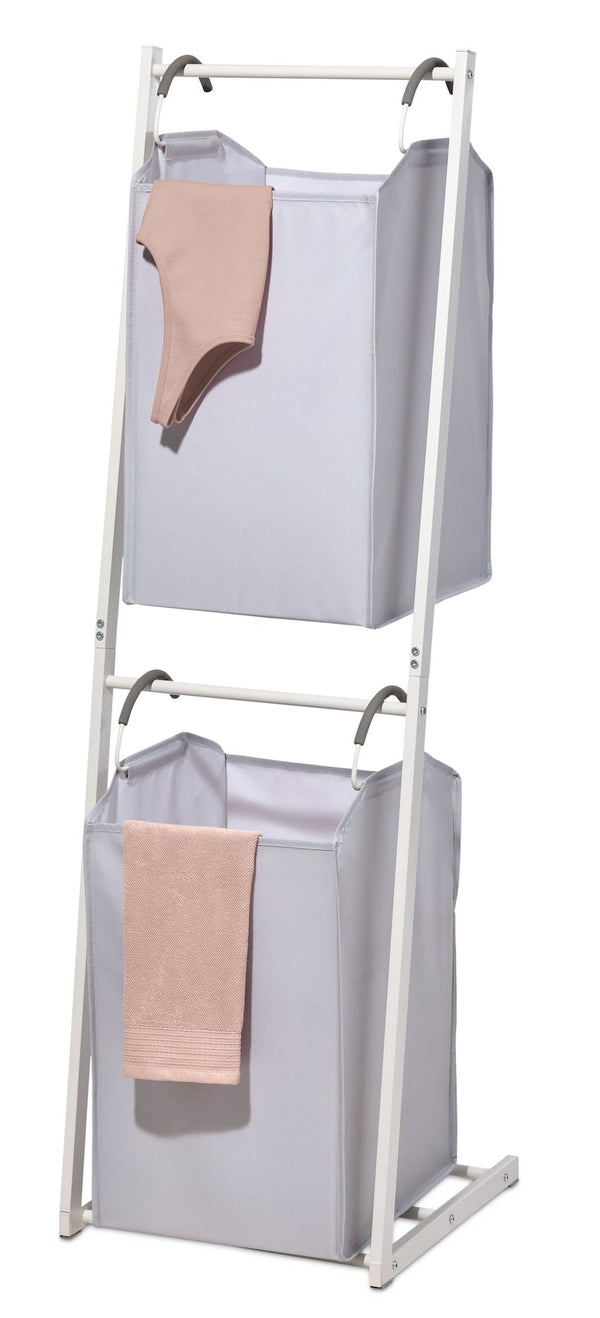 2-Tier Vertical Laundry Sorter S9677