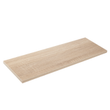 Floating Wall Shelf Board, Oak Sonoma Finish, 12 x 24-in