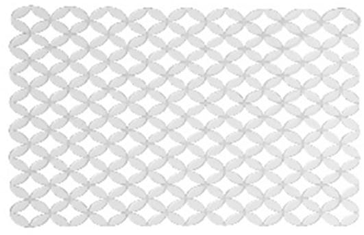 Meridian Plastic Kitchen Sink Protector Mat/Liner, Clear, 12 x 16-in U4254