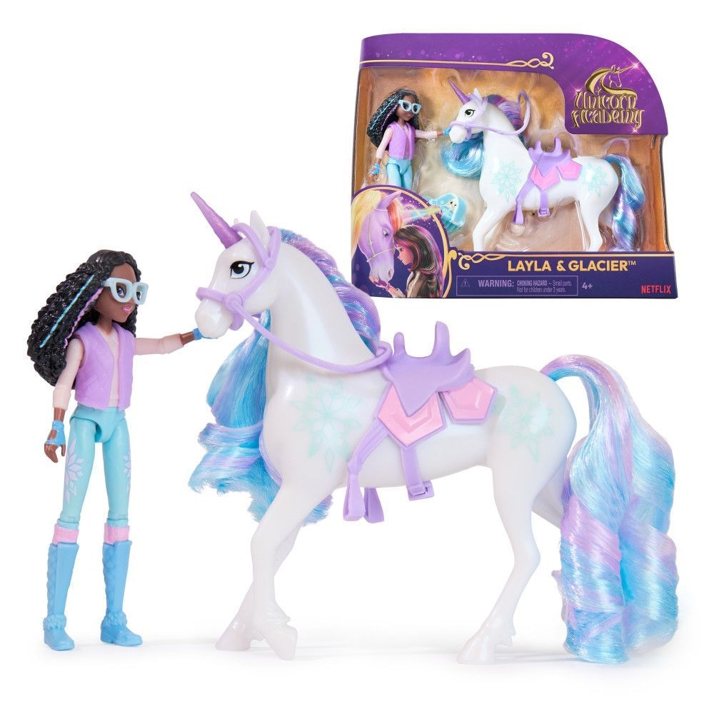Posable Doll & Unicorn Toy Assortment, Ages 4+