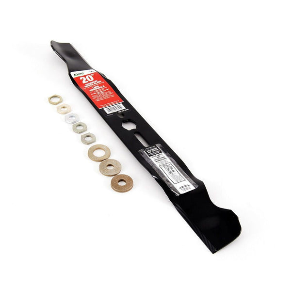 Universal Lawn Mower Replacement Mulching Blade, 20-in, Black U0267