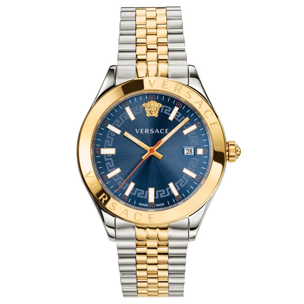 Versace Hellenyium Blue Dial Men's Watch Q8873