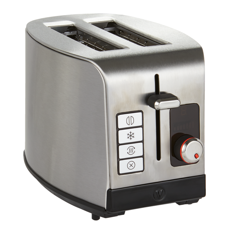 Digital Stainless Steel Toaster, 2-Slice O4348