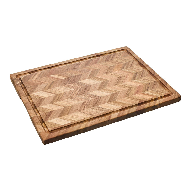Herringbone Acacia Wood Board K2823
