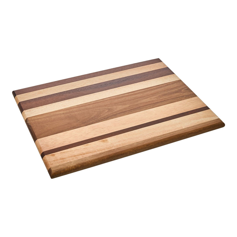 Striped Multi Wood Large Cutting Board G0286