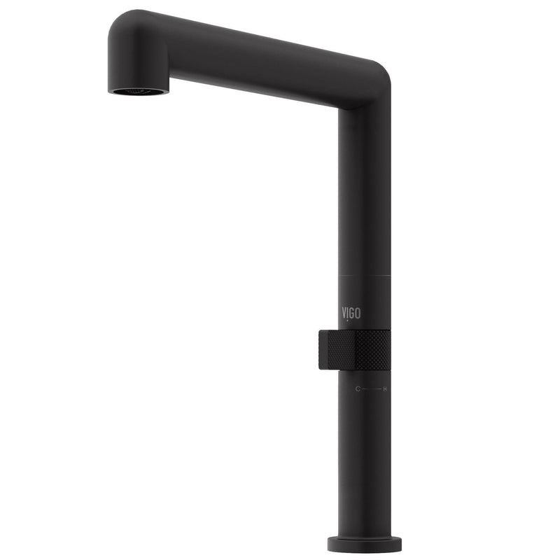 Bar 11-in Angular Kitchen Faucet, Various Finishes W4374