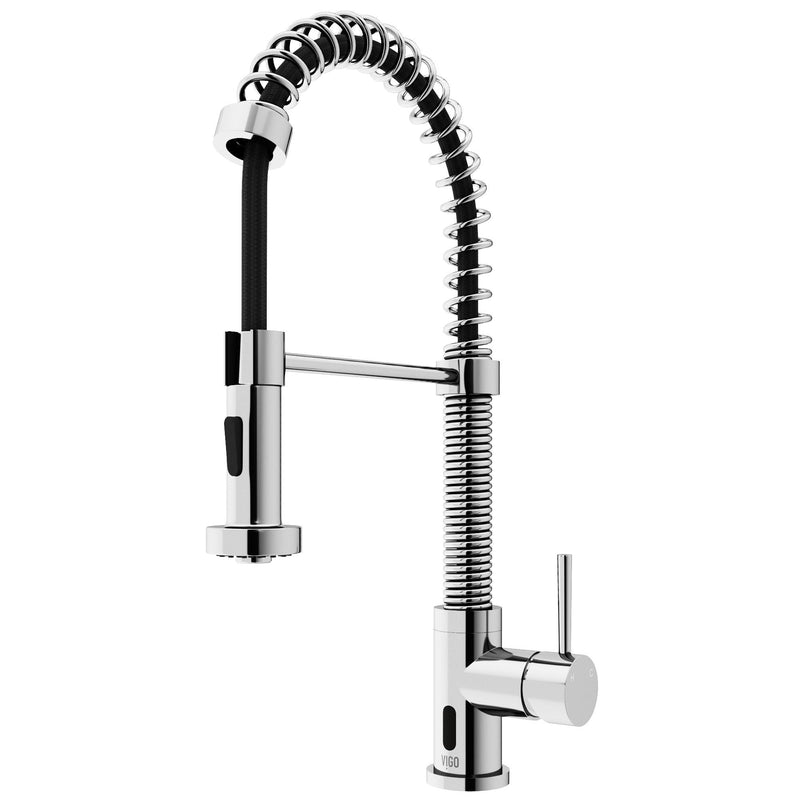Edison 19-in Single-Handle Touchless Kitchen Faucet R9039