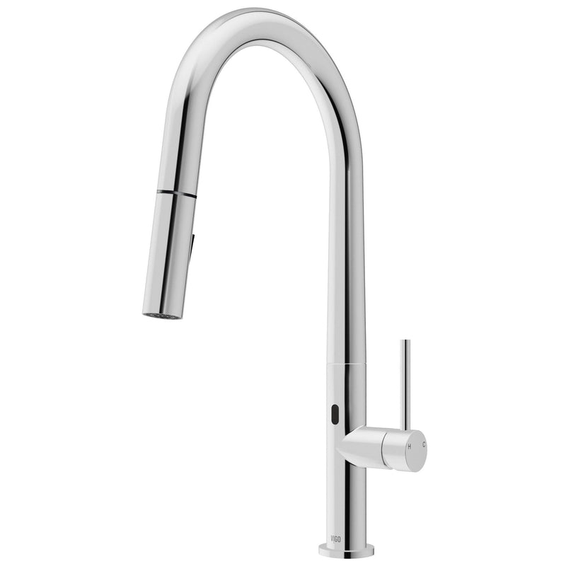 Greenwich 18-in Touchless Kitchen Faucet, Various Finishes J1227