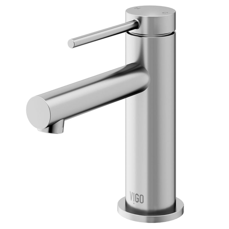 Jewel 6-in Single-Hole Bathroom Faucet, Various Finishes X6602