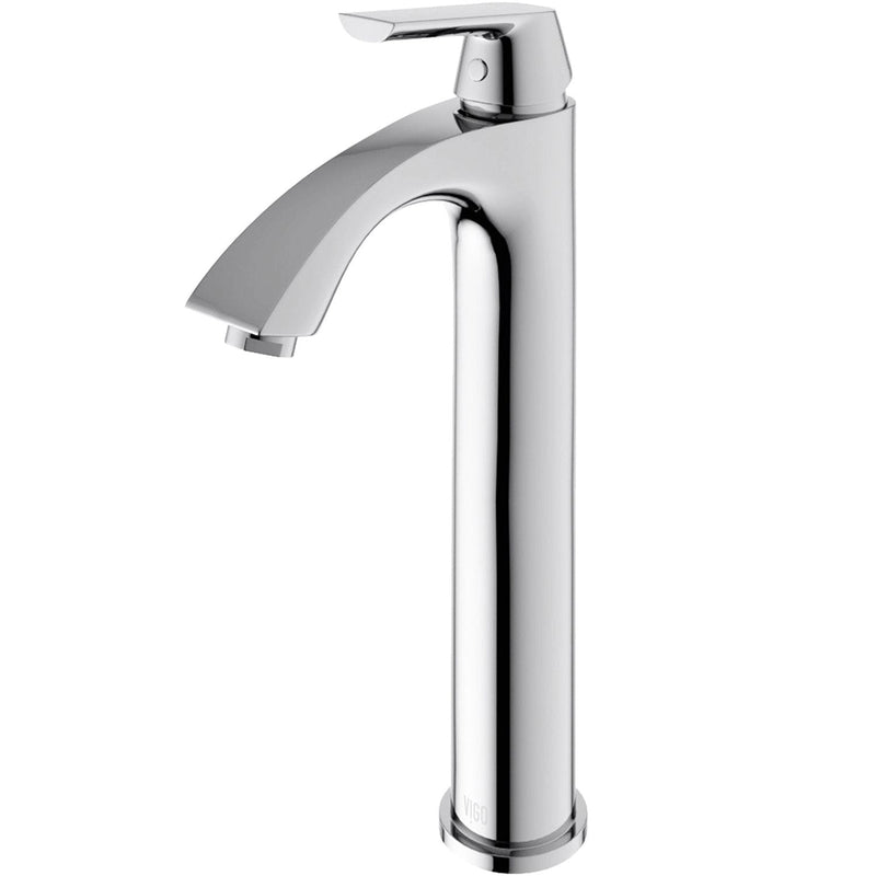 Linus Single Handle Vessel Sink Bathroom Faucet, Chrome G5671