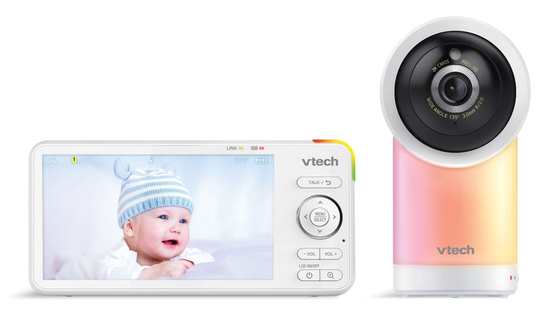 1080p Remote Access Pan Tilt Video Baby Monitor A7497