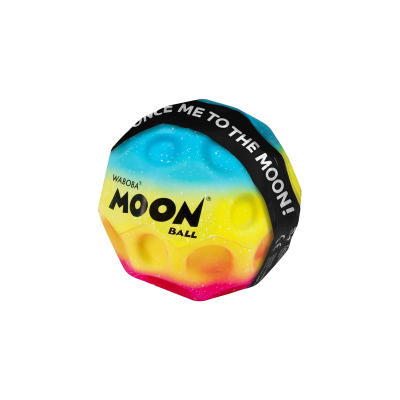 Moon Bouncing Ball, Outdoor Summer Bouncy Toy, Multi-Coloured, Ages 3+ B8542