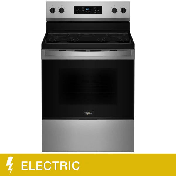 Whirlpool 30 in 5.3 cu ft. Electric 5 Element Range with Dual Radiant Elements W1944