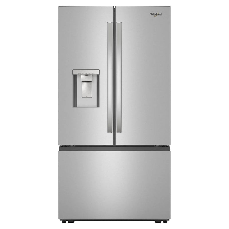 Whirlpool 36 in. 30 cu ft. Standard Depth French Door Refrigerator with In-Door Water and Ice Maker A9806