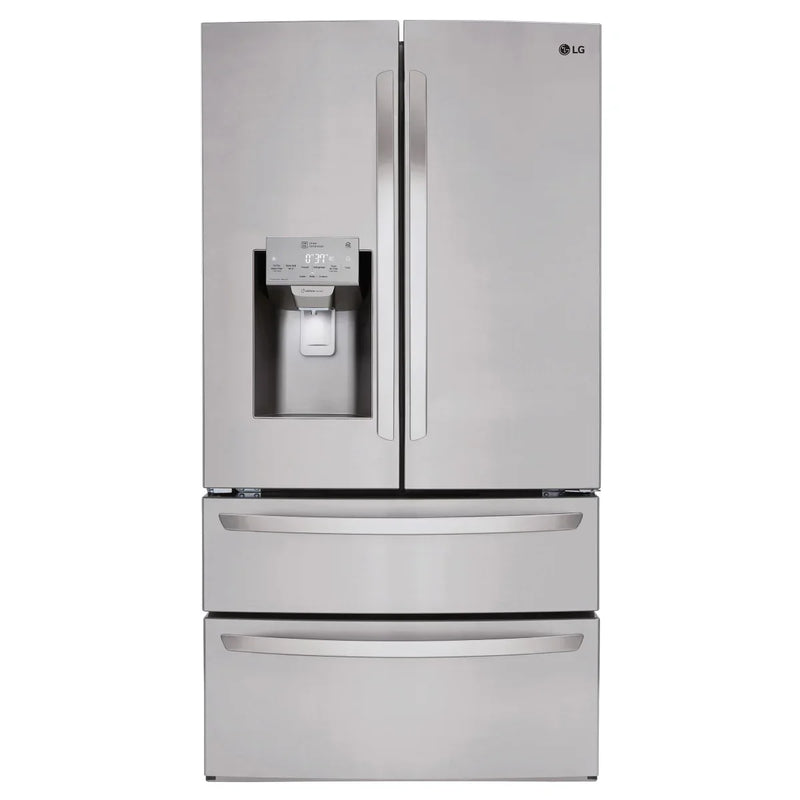 Whirlpool 36 in. 31 cu ft. Stainless Steel French Door Refrigerator with Ice Maker T2877