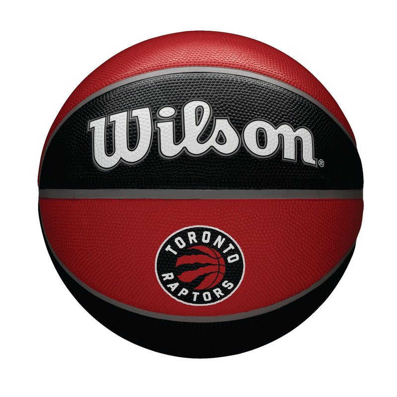 Tribute Outdoor Rubber Basketball, Official Size 7 (29.5-in), Black/Red Y9988