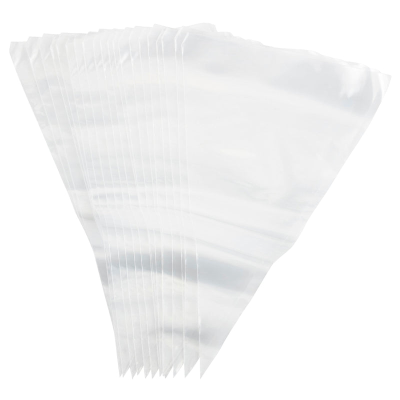 Disposable Piping Decorating Bag, Clear, 24-pk, for Baking/Cake Decoration P5634
