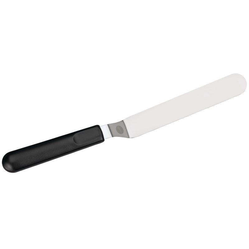 Stainless Steel Offset/Angled Spatula, Black, 13-in P6553