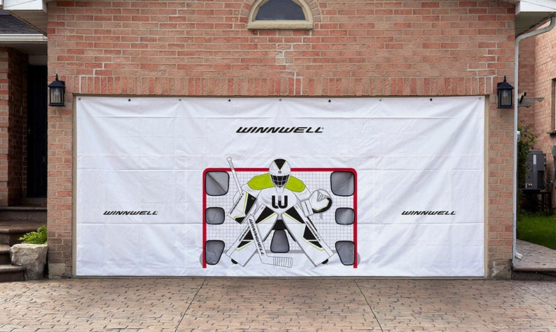 Heavy Duty Hockey Shooting Tarp, 16-ft x 7-ft A5210
