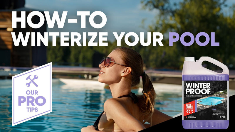 Pool Water System Antifreeze with BurstGuard Guarantee -50°C, 3.78 L U0696