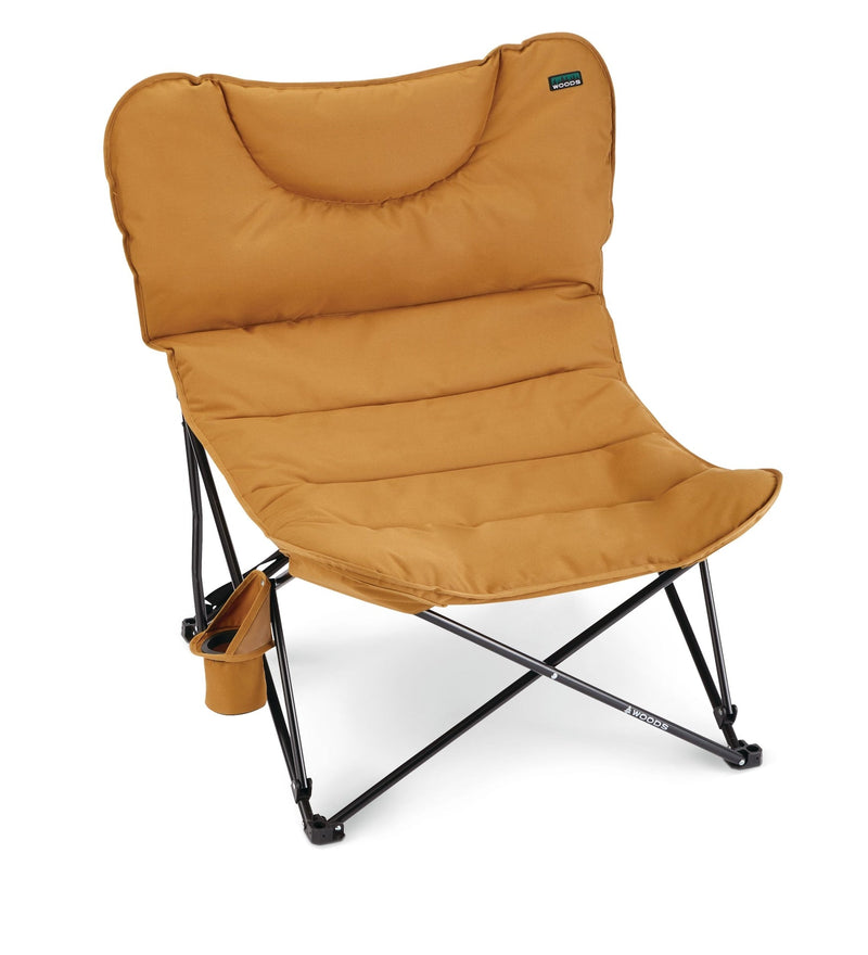 Mammoth Folding Camping Chair with Cup Holder, Dijon P5215