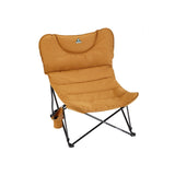 Mammoth Folding Camping Chair with Cup Holder, Dijon
