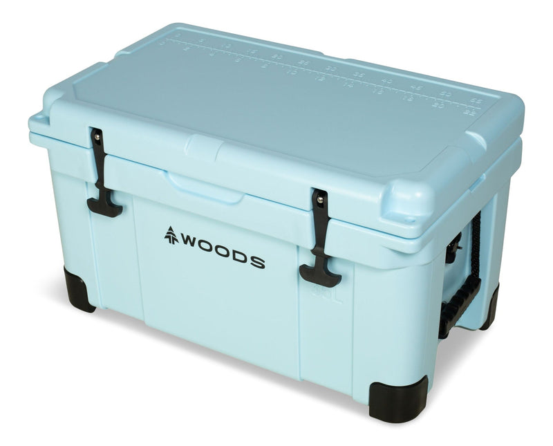 Roto-Moulded Cooler, Light Blue,35 L N2948