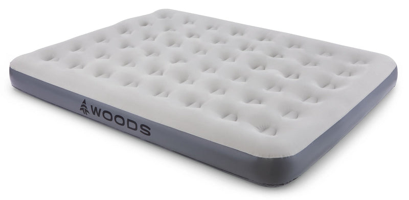 Single-High Inflatable Air Mattress/Airbed with 2-in-1 Pump For AC/Car Outlet, Double I7499