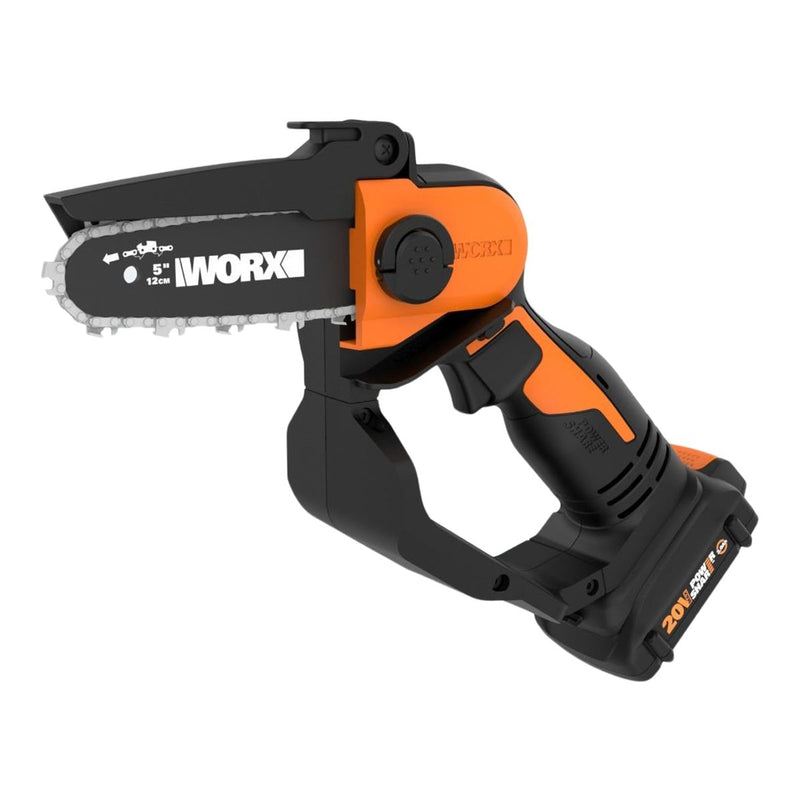 WG324 20V Power Share Cordless Pruningsaw, Battery & Charger Included, 5-in C4124