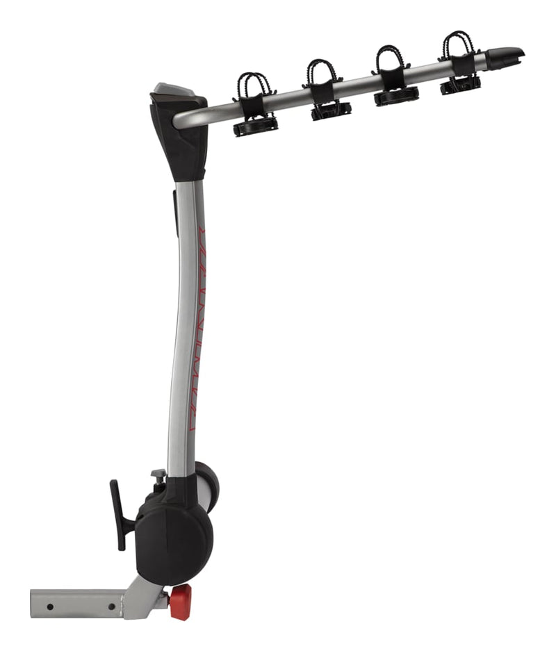 RidgeBack 5-Bike Hitch Mount Bike Rack, Fits 1-1/4, 2-in Receiver, Granite Grey H9158
